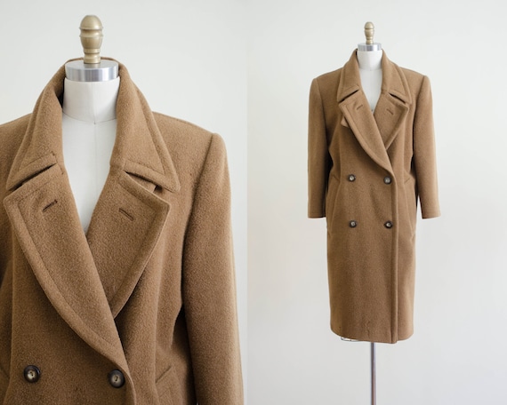 heavy wool coat | brown wool coat