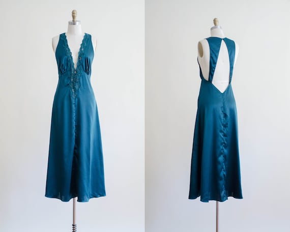 silky green nightgown | Victoria's Secret nightgow