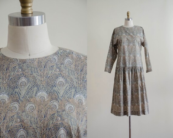oversized cotton dress | long sleeve dress | peaco