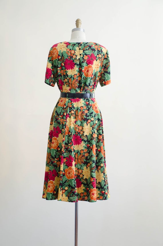 80s floral skirt and blouse set | vintage ditzy f… - image 9