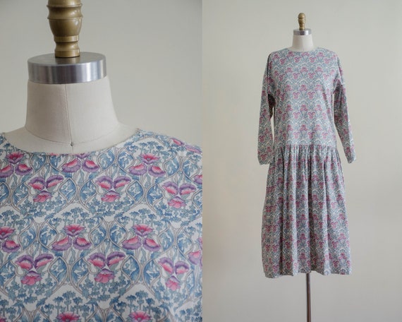 oversized cotton dress | long sleeve dress | flora