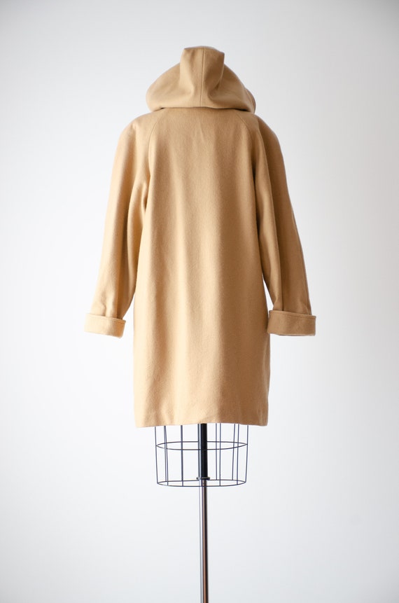 tan wool coat | 90s vintage Stephanie Matthews be… - image 6