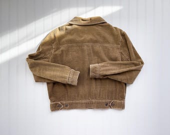 Vtg Studio Ease Light Brown Tan Corduroy Cropped Jacket - Etsy