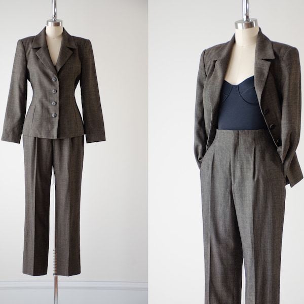 Wool Y2k Suit - Etsy