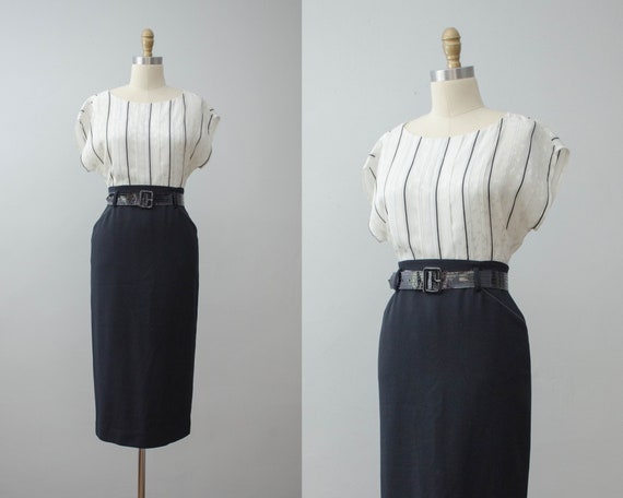 black pencil skirt | Ralph Lauren wool skirt