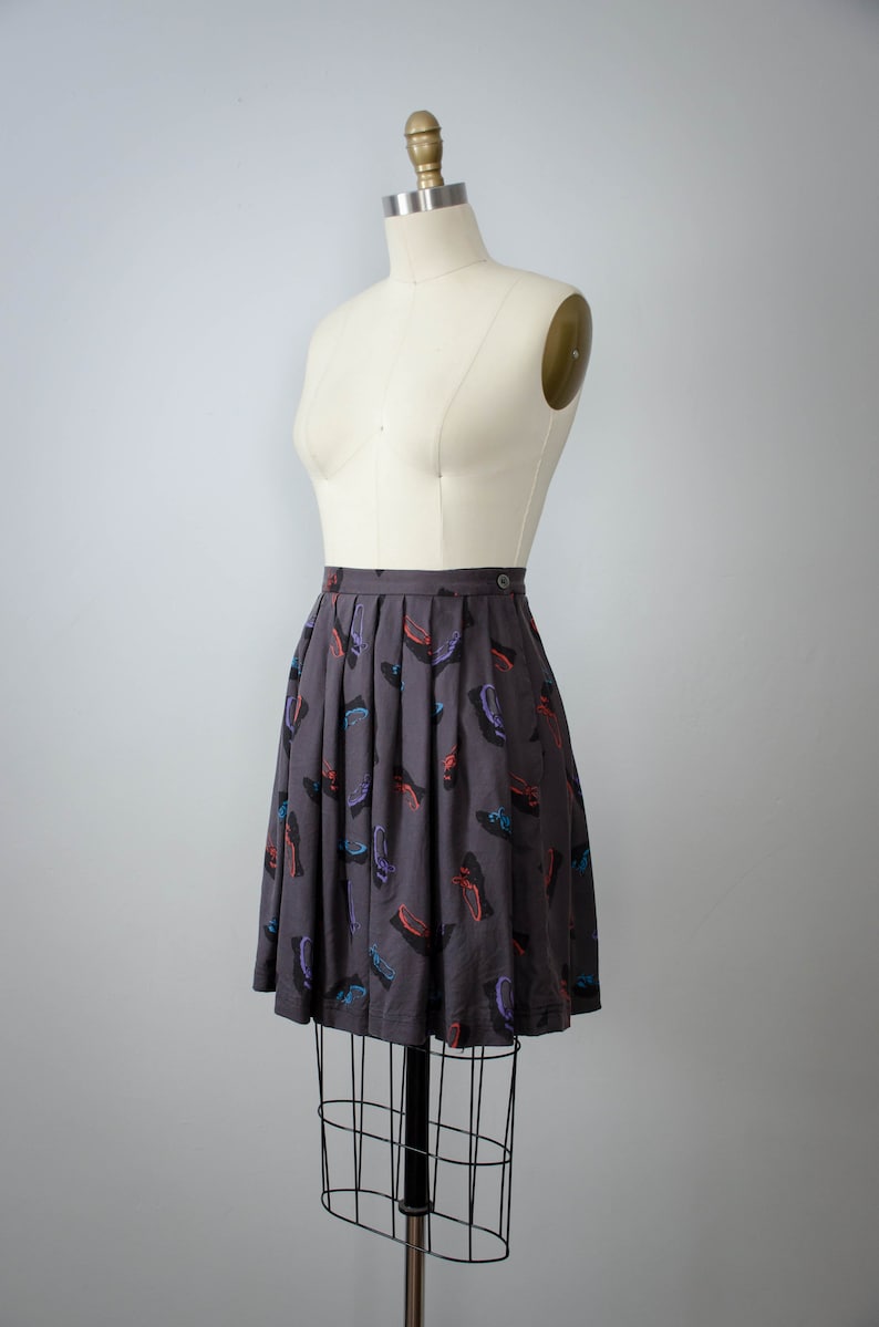 shoe novelty print novelty print skirt purple miniskirt