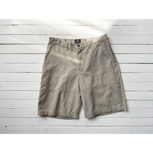 high waisted shorts 90s y2k vintage Lee beige khaki long shorts