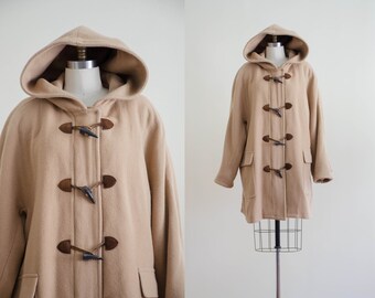 tan toggle coat
