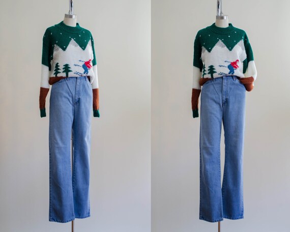 distressed jeans | faded boot cut jeans