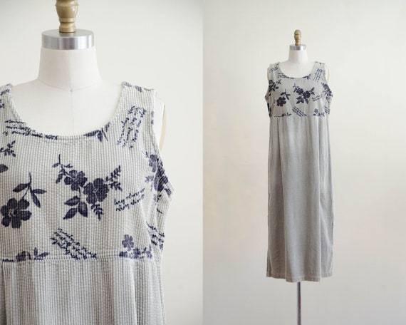 corduroy dress | gray pinafore | corduroy pinafore