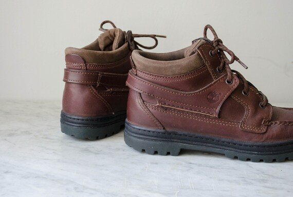 vintage timberland hiking boots