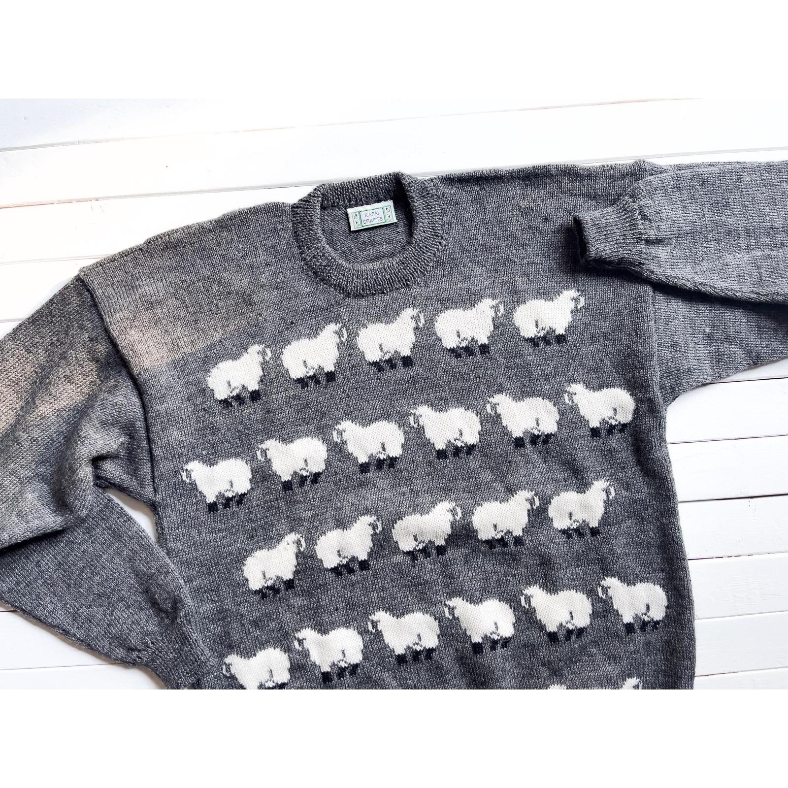 トップス OLD(NEWZEALAND wool knit grey OLD(NEWZEALAND wool knit grey
