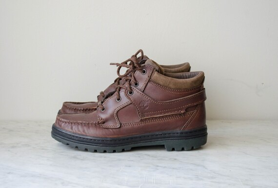 vintage timberland hiking boots