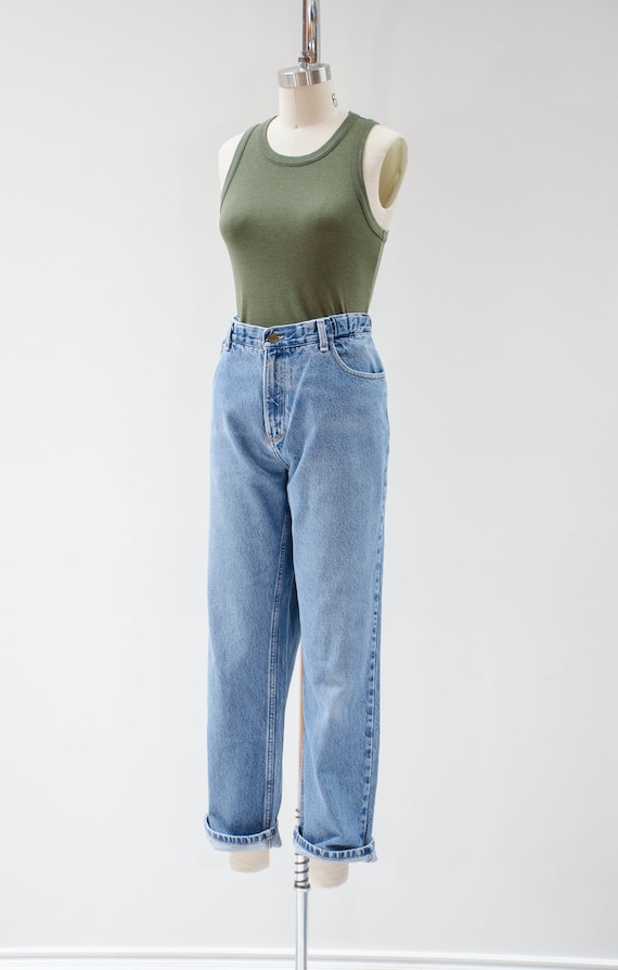 high waisted jeans | 90s vintage L.L. Bean straig… - image 5