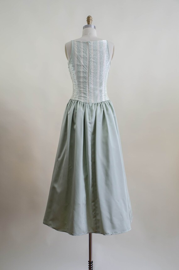 Gunne Sax dress | 90s y2k Jessica McClintock sage… - image 8