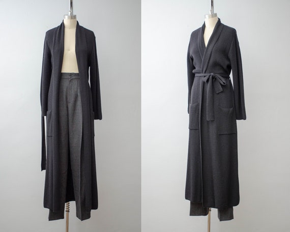 long black cardigan | black sweater
