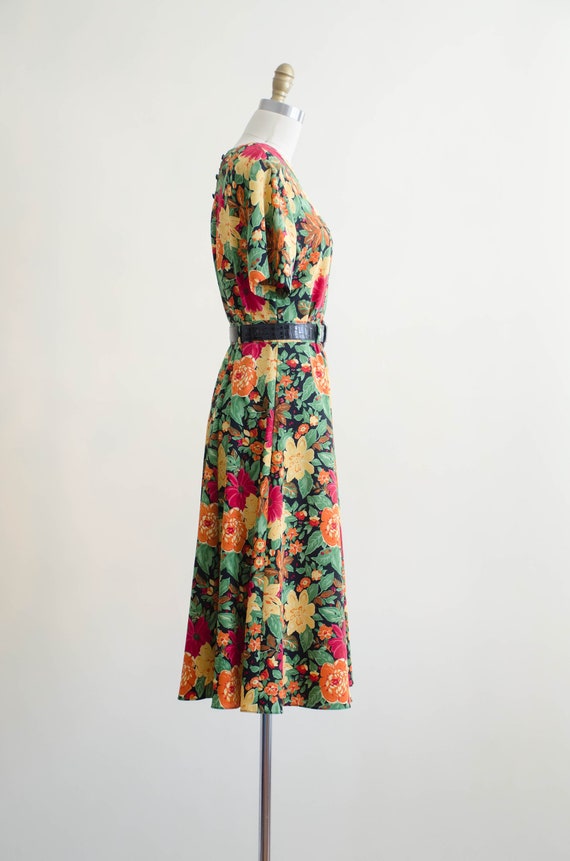 80s floral skirt and blouse set | vintage ditzy f… - image 8