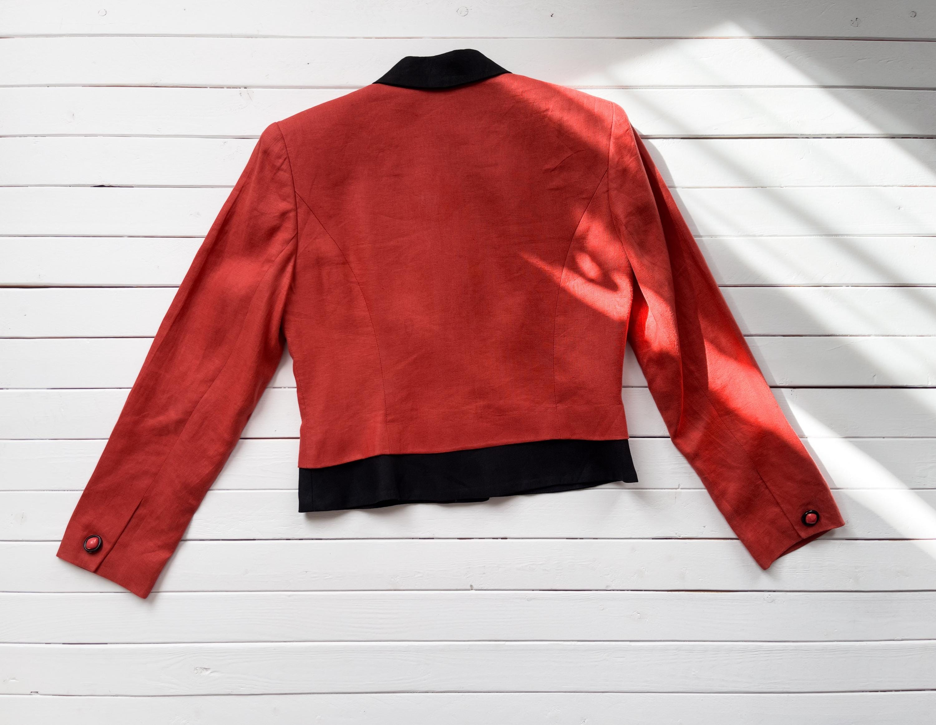 ジャケット・アウター 80s 90s \"MARKS & SPENCER\" linen jacket ジャケット・アウター 80s 90s 