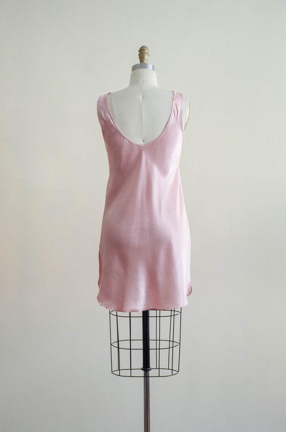 silky pink slip nightgown | pastel vintage linger… - image 6