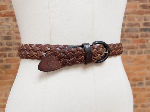 Braided Leather Belt