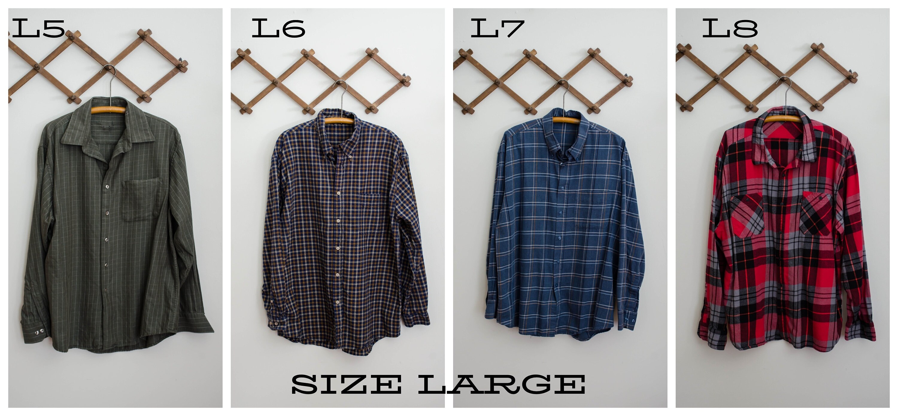 トップス 00s RRL vintage heavy Flannel shirts RRL Heavy Duty Cotton Flannel Plaid Shirt Ralph Lauren M