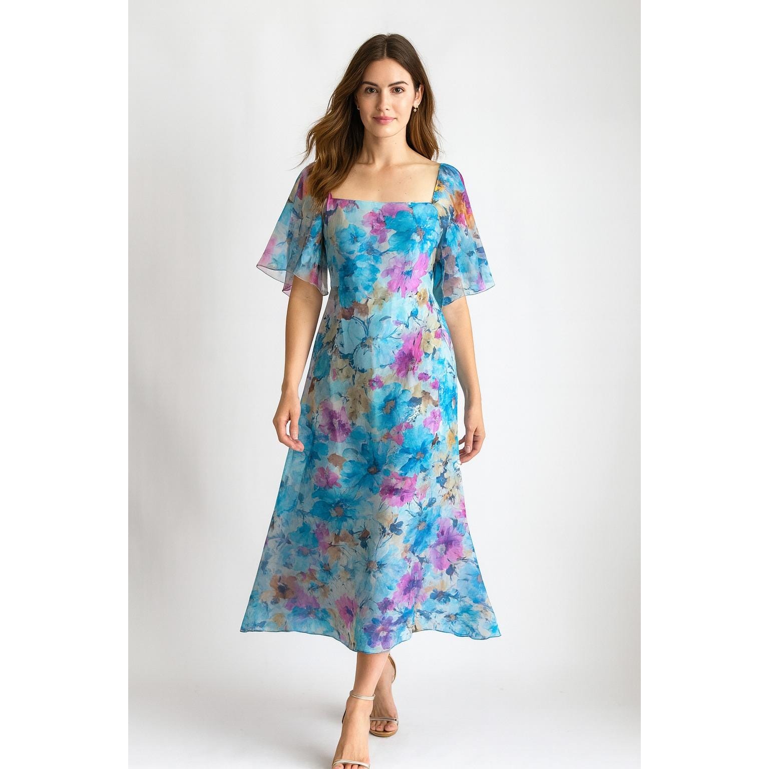 green emerald velvet dress Hawaiian Maxi Dress Large