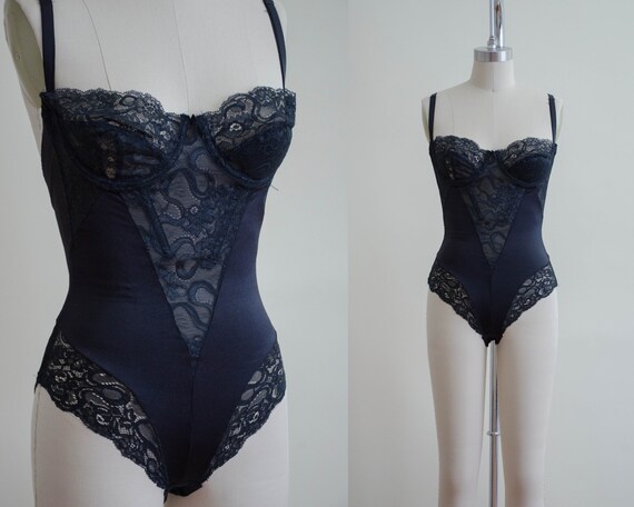 black lace teddy | black bodysuit