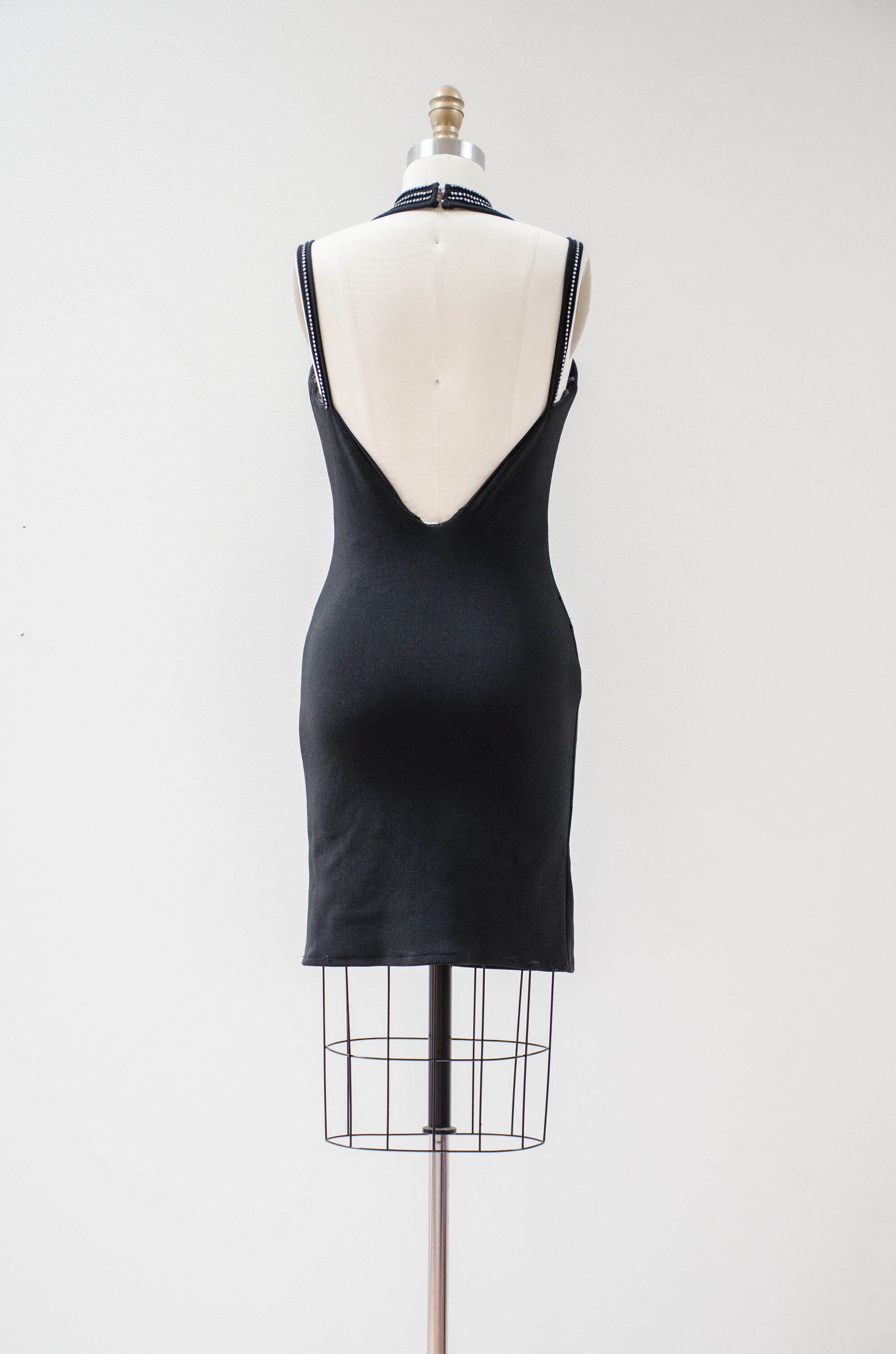 cocktail dress size 16 Plus Size Short A-line Tiered Dress by Poly USA W1216 22W / Blue
