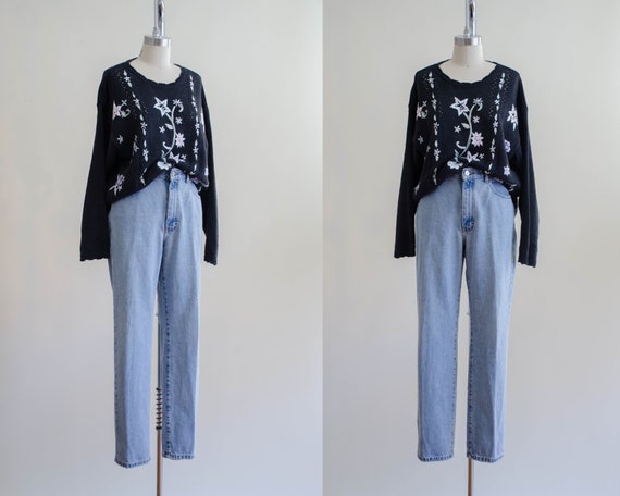 distressed jeans | vintage Calvin Klein jeans | fa