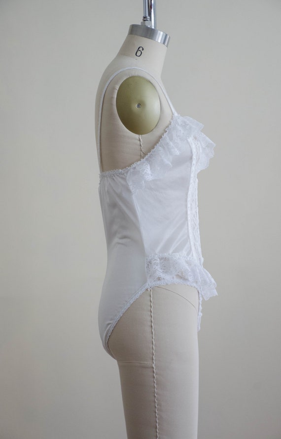 white lace teddy | bridal lingerie | see through … - image 6