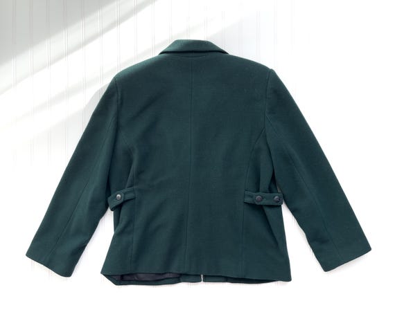 ヴィンテージ コールブルック ダークグリーン ウール カシミア