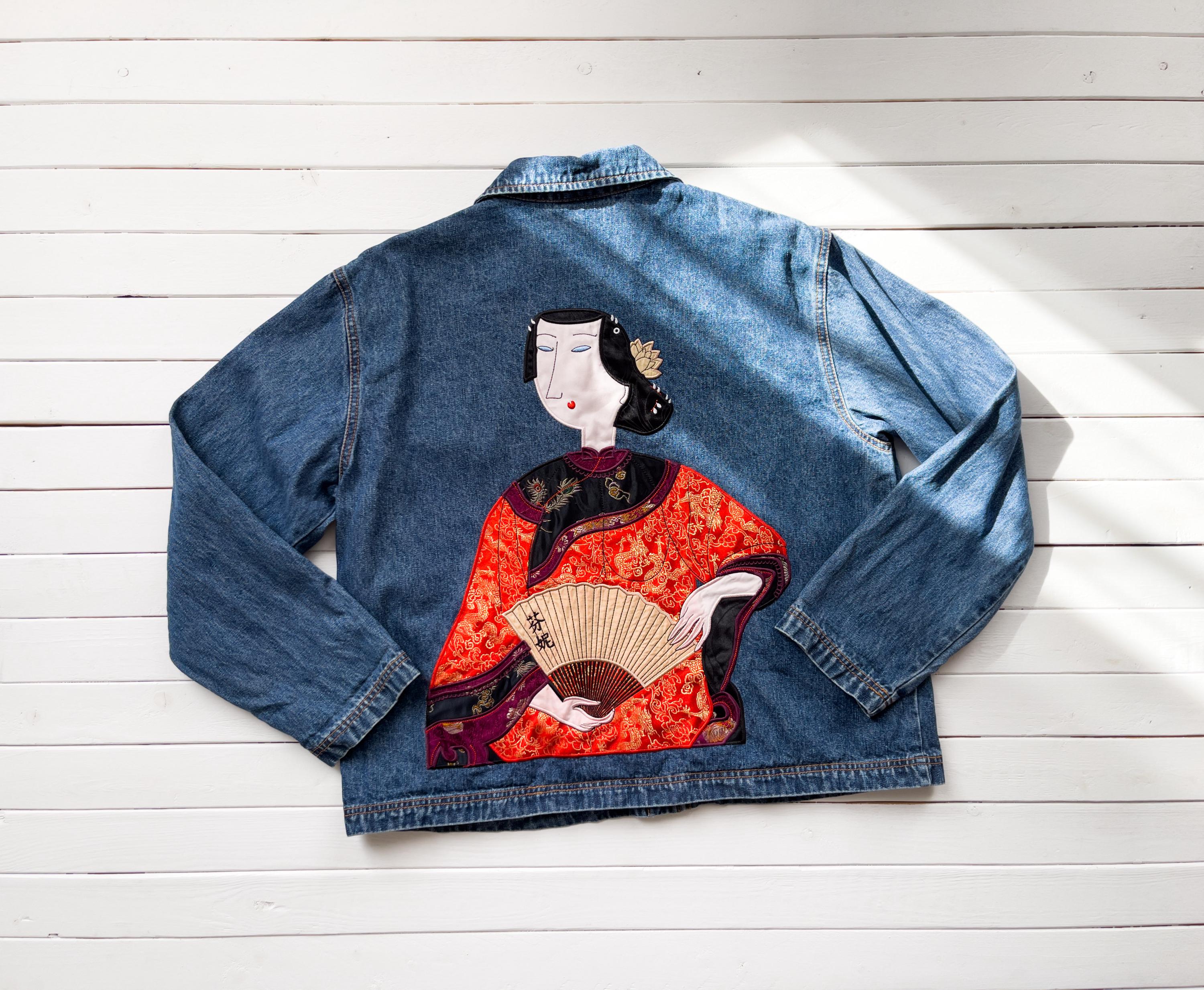 ジャケット・アウター 90s chico's design denim jacket y2k il_1080xN.5334773407_cp9r.jpg