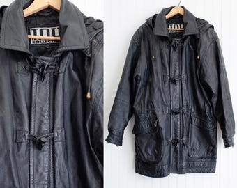 ジャケット・アウター 80s 90s Euro vintage black cashgora coat Black Wool Coat | 80s 90s Vintage Malcolm Kenneth Black