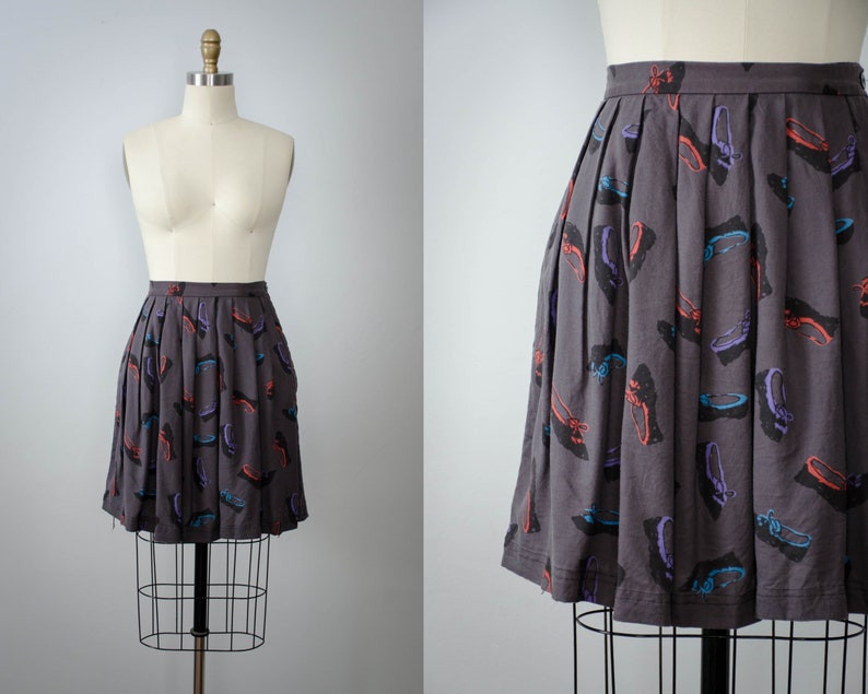 shoe novelty print novelty print skirt purple miniskirt