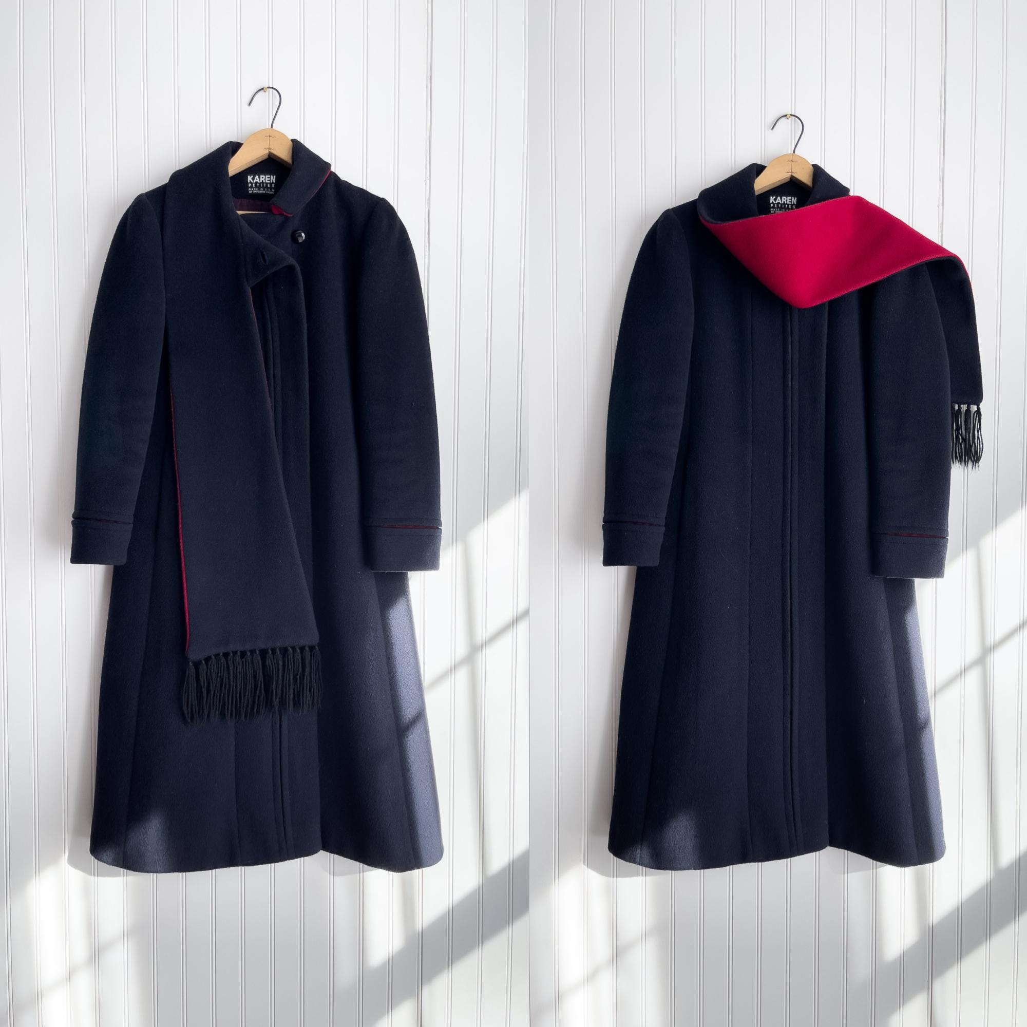 90s Wool Coat - Etsy