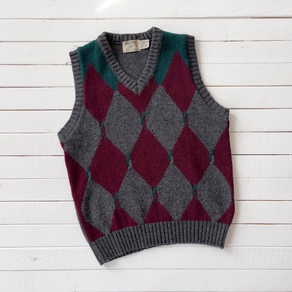 Wool Sweater Vest - Etsy