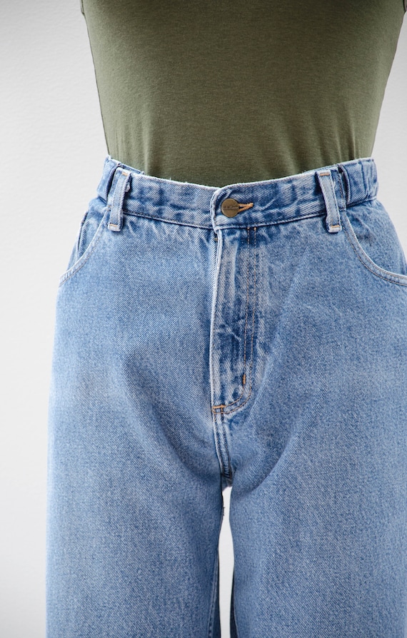 high waisted jeans | 90s vintage L.L. Bean straig… - image 4