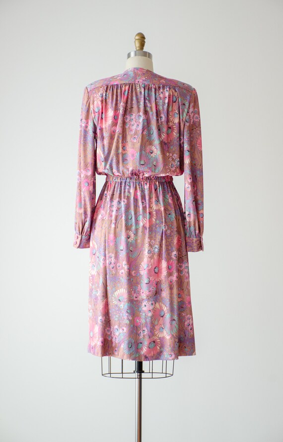 cute cottagecore dress | 70s 80s vintage light br… - image 5