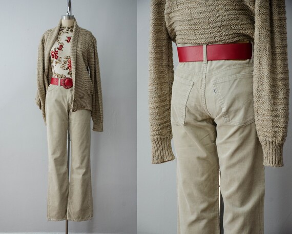 high waisted pants | Levis corduroy pants | bellbo