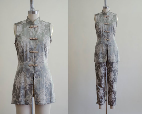 brocade pants set | tunic and pants set