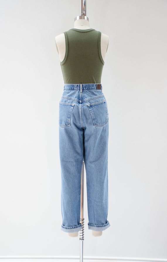 high waisted jeans | 90s vintage L.L. Bean straig… - image 7