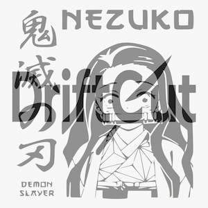 NEZUKO SVG / PNG | Anime Cut File for Cricut & Silhouette | Digital Download