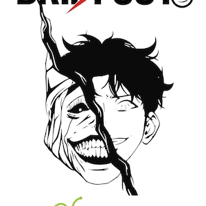 Solo Leveling Face SVG / PNG | Anime Cut File for Cricut & Silhouette | Digital Download