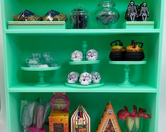 Miniature Dollhouse Shelves fit Miniverse Honeydukes Series