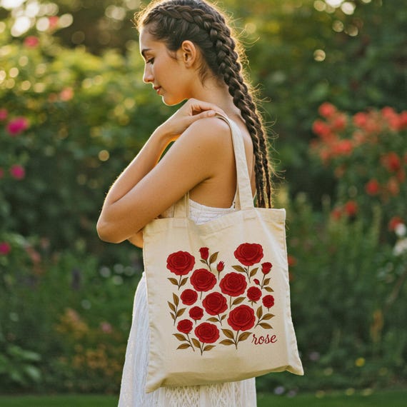 FLOWER TOTE 赤 6 FLOWER TOTE 赤 6 Amazon.com: TKJMCSW Tote Bag for Women Red Flower