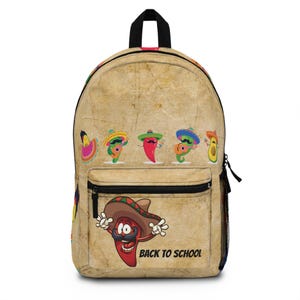 Mexican Fiesta Backpack: Colorful Kids Daypack, Travel Bag
