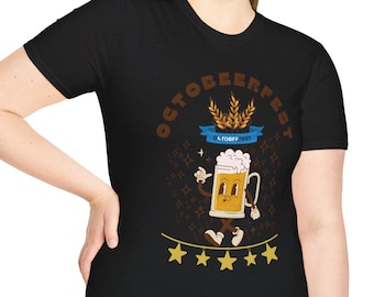 Oktoberfest Unisex Softstyle Baumwolle T-Shirt: Leichter Tragekomfort