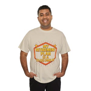 My Retirement Plan is a 12-Leg Parlay T-Shirt | Funny Sports Betting Tee