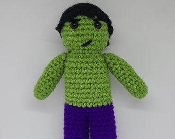 Hulk doll - crochet PATTERN