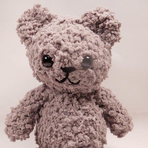 Miś pluszowy Fuzzy Teddy Bear - WZÓR SZYDEŁKOWY